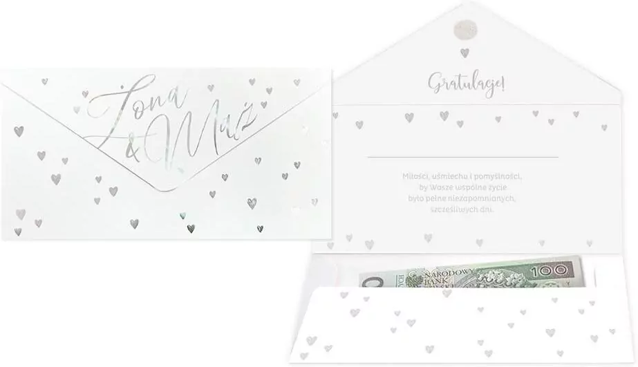Koperta podarunkowa Ślub - tantis.pl