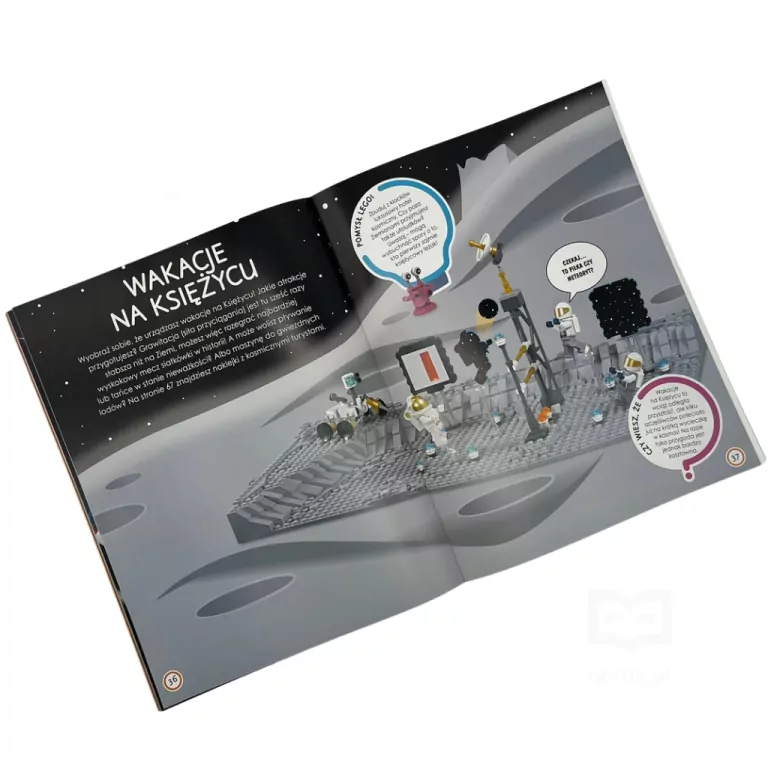 LEGO świat. Zabawy z naklejkami. Kosmos - tantis.pl
