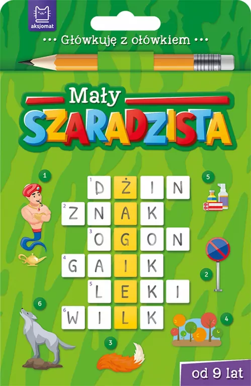 Mały szaradzista od 9 lat. Książeczka zielona - tantis.pl