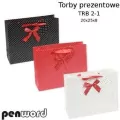 Torebka prezentowa 20x25x8cm MIX - tantis.pl