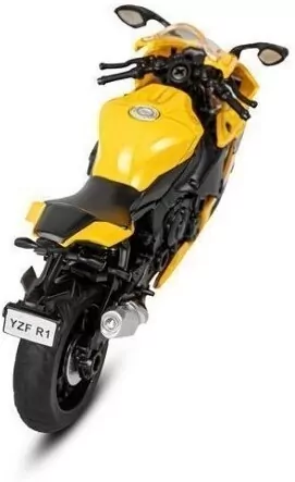 YAMAHA YZF-R1 / 67705/yellow 1:18. MSZ - tantis.pl