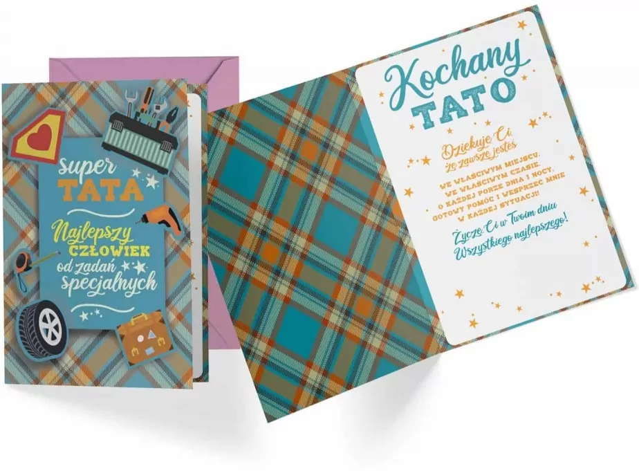 Karnet B6 DK-934 Mama/Tata - tantis.pl