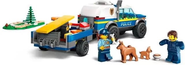LEGO® City Police. Szkolenie psów policyjnych w terenie 60369 - tantis.pl