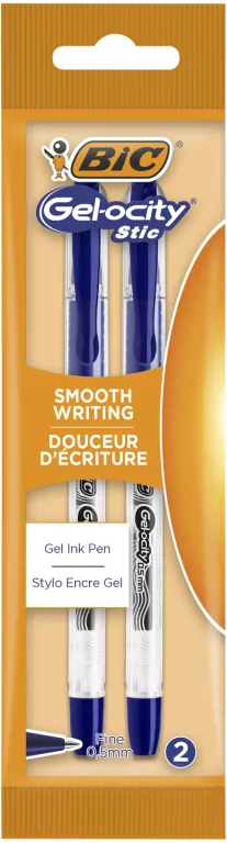 Długopis żelowy BIC Gel-ocity Stic. 2 sztuki - tantis.pl