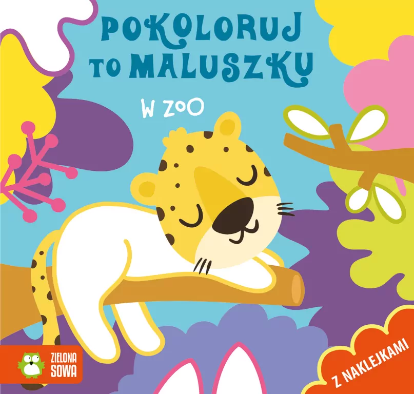 Pokoloruj to maluszku. W zoo - tantis.pl