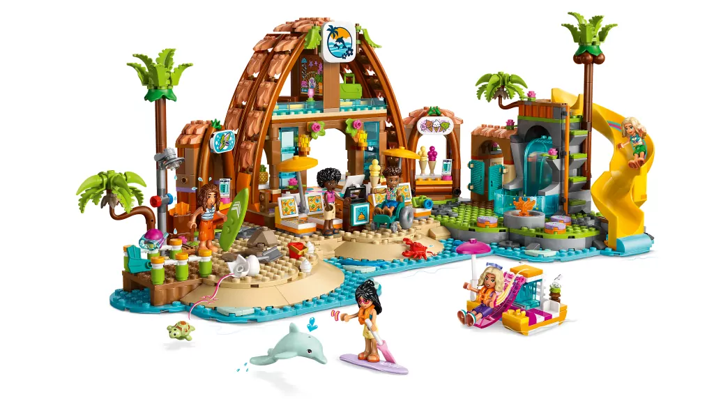LEGO® Friends. Rodzinne wakacje na plaży 42673 - tantis.pl