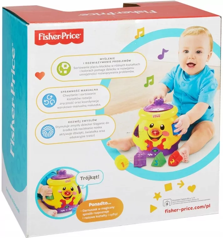 Garnuszek na klocuszek. Fisher-Price - tantis.pl