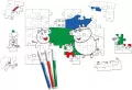 Puzzle 60 happy color Świnka Peppa - tantis.pl