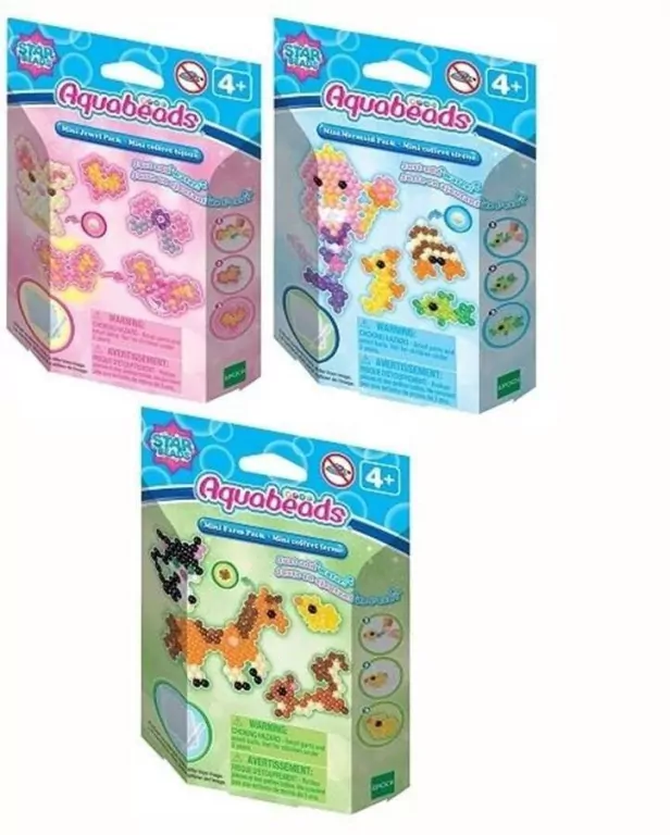 AQUABEADS, Mały zestaw kreatywny. Koraliki do zabaw kreatywnych - tantis.pl