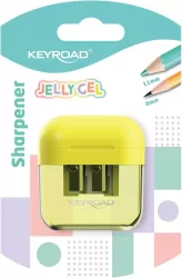 Temperówka plastikowa podwójna MIX