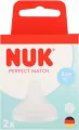 NUK. Smoczki do butelki. 2 sztuki. Z silikonowym smoczkiem - tantis.pl