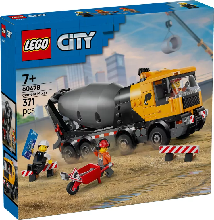 LEGO® City. Betoniarka 60478 - tantis.pl