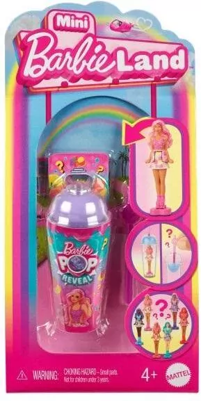 Barbie Mini Pop Reveal Minilalka, mix - tantis.pl