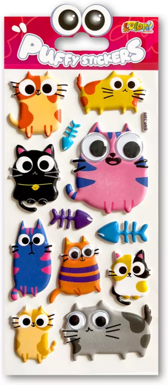 Naklejki puffy Cat Eyes - tantis.pl