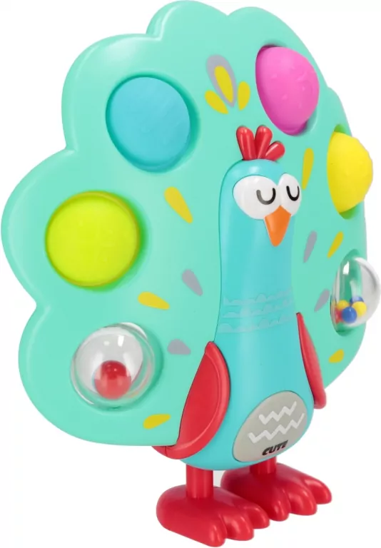 Bam Bam. Zabawka sensoryczna. Paw - tantis.pl