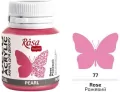 Farba akrylowa perłowa rose 77 20ml - tantis.pl