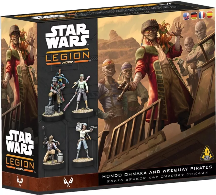 Star Wars Legion 2.0: Hondo Ohnaka and The Weequay Pirates - tantis.pl