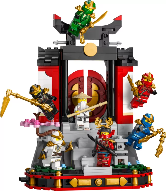 LEGO® Ozdoba z postaciami ninja — 15-lecie 71866 - tantis.pl