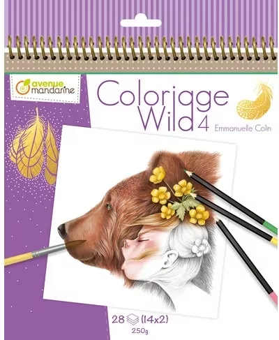 Kolorowanki Wild - Emmanuelle Colin - tantis.pl