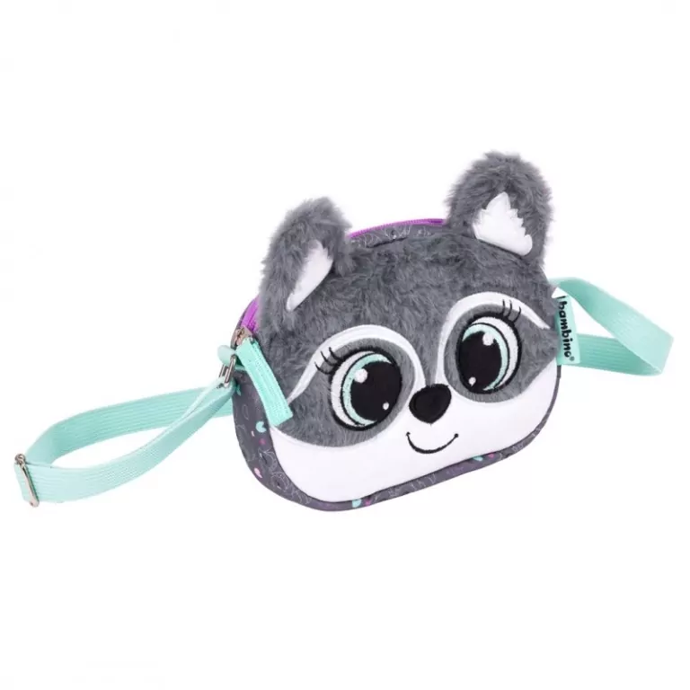 Torebka na ramię z szopem Racoon - tantis.pl
