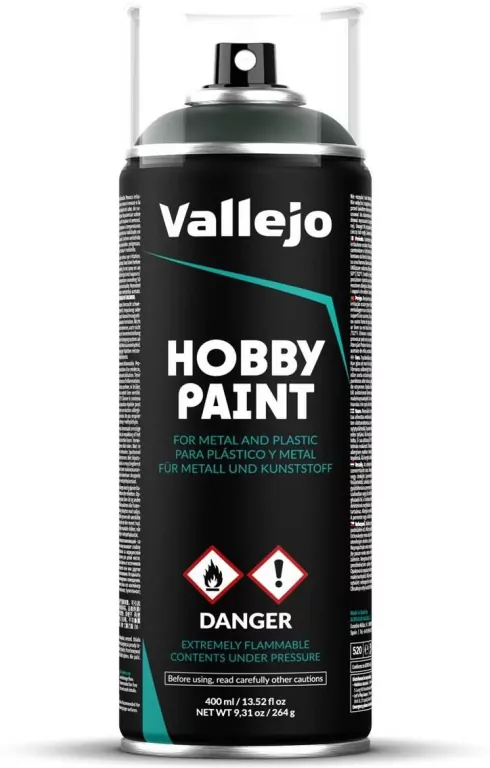 Vallejo: 28.026 - Hobby Paint Spray - Dark Green (400 ml) - tantis.pl