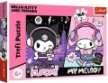 Puzzle 160 Kuromi rządzi Hello Kitty TREFL - tantis.pl
