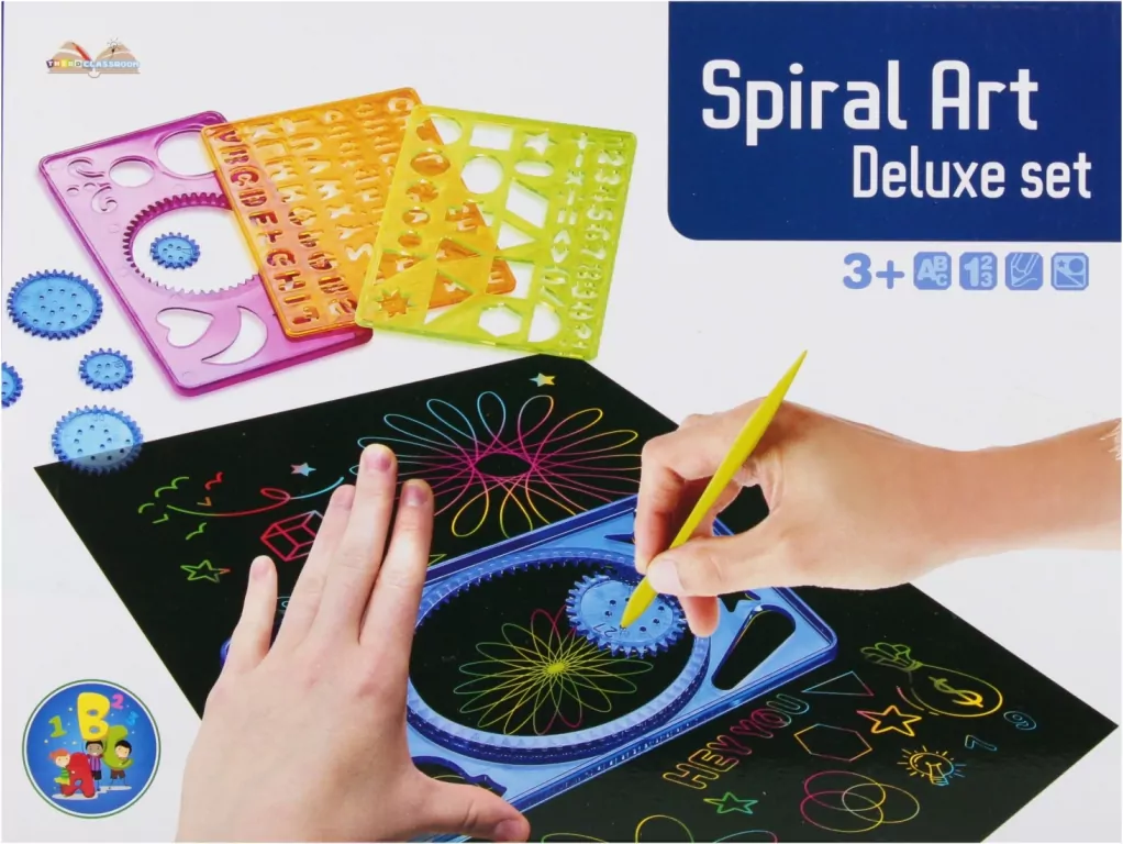 Szablon kreślarski Spirograf - tantis.pl