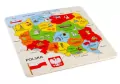 Mapa Polski. Drewniane puzzle - tantis.pl