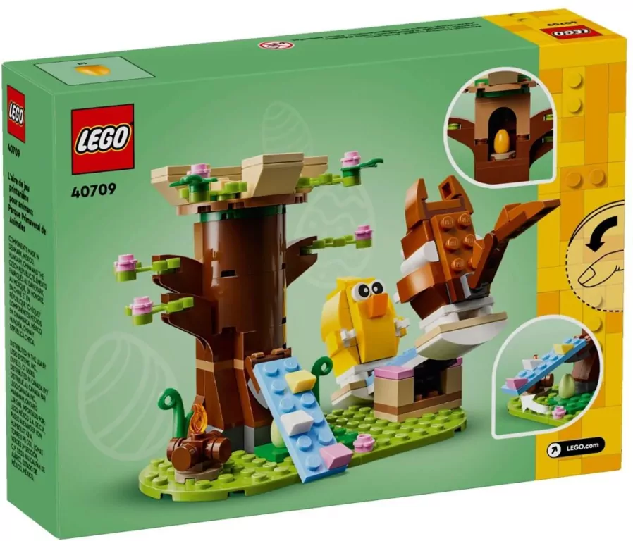 LEGO® Wiosenny plac zabaw dla zwierzątek 40709 - tantis.pl