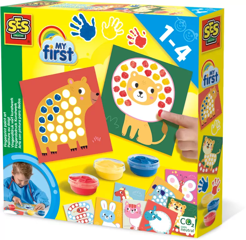 Moje pierwsze malowanie paluszkami - tantis.pl