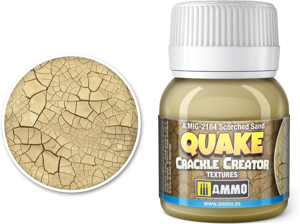 Ammo: Quake Crackle Creator Textures - Scorched Sand (40 ml) - tantis.pl