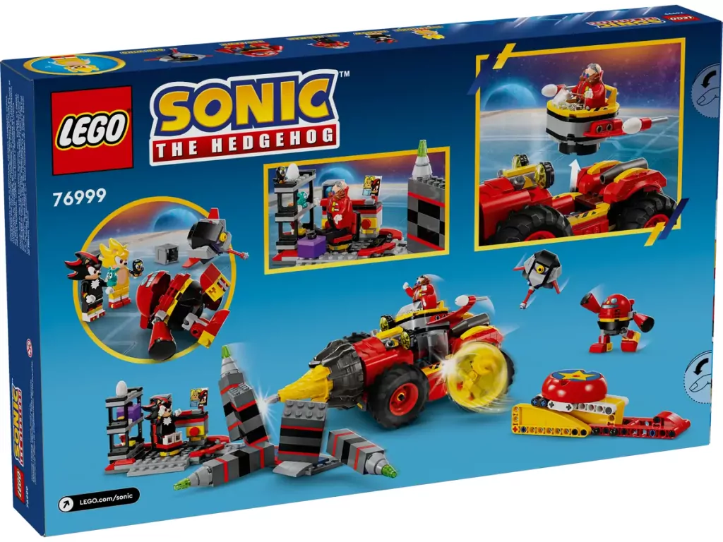 LEGO® Sonic the Hedgehog. Super Sonic kontra Egg Drillster 76999 - tantis.pl
