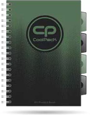Kołobrulion B5 Coolpack 100 kartek grass - tantis.pl
