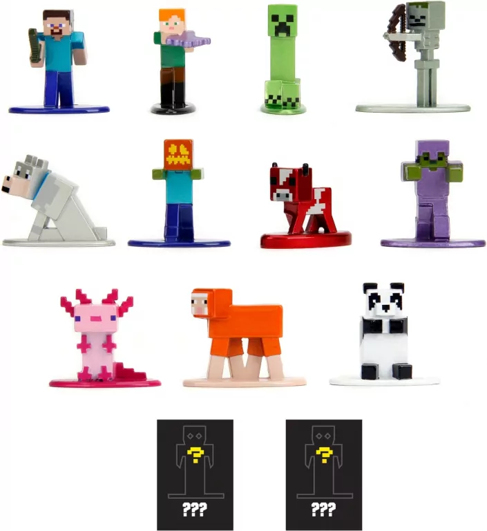 Jada Minecraft Metal fig BP W5 4cm MIX - tantis.pl
