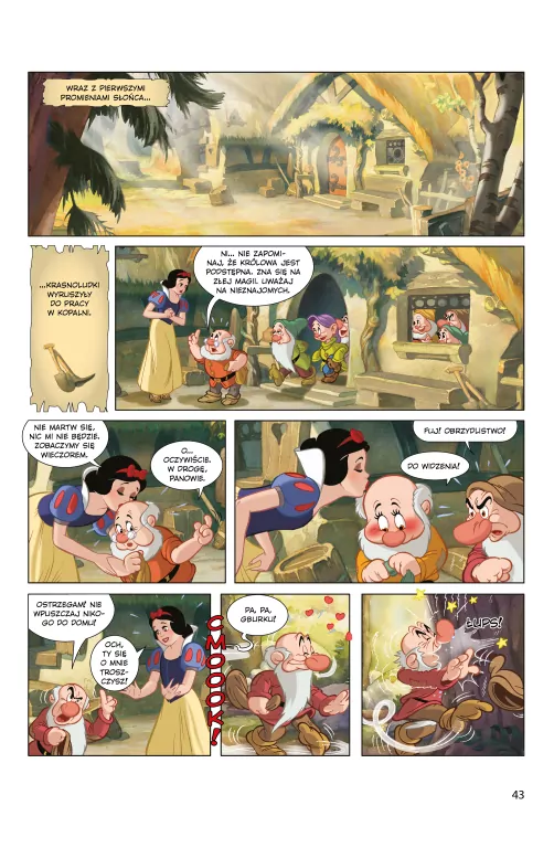 Królewna Śnieżka i siedmiu krasnoludków. Klasyczne baśnie. Disney - tantis.pl