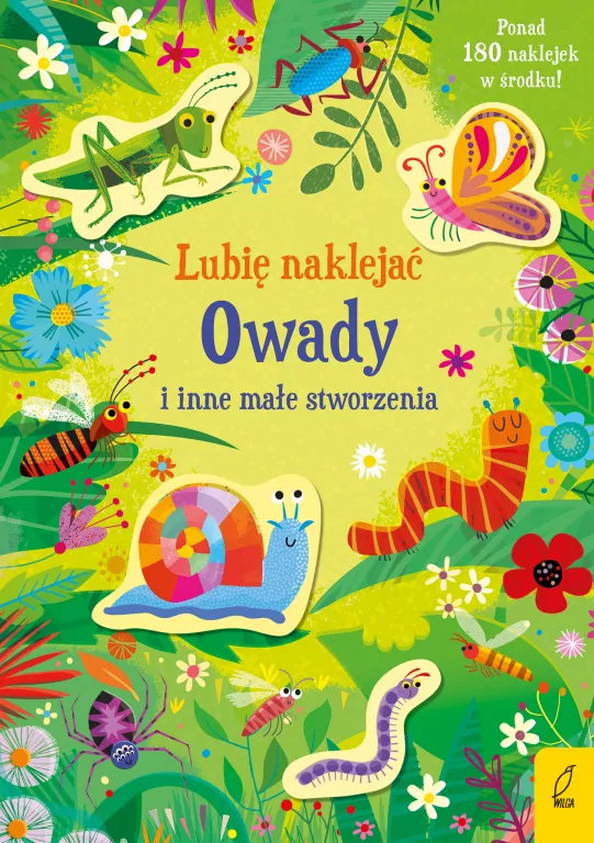 Owady i inne małe stworzenia. Lubię naklejać - tantis.pl