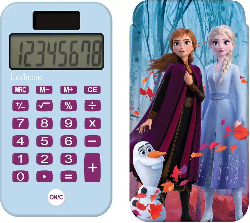 Kalkulator kieszonkowy z osłoną ochronną. Disney Frozen - tantis.pl