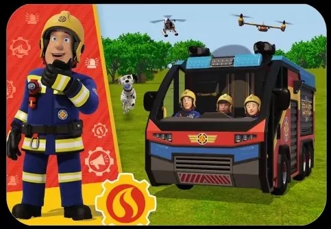 Puzzle drewniane 24 Niesamowity Strażak TREFL - tantis.pl
