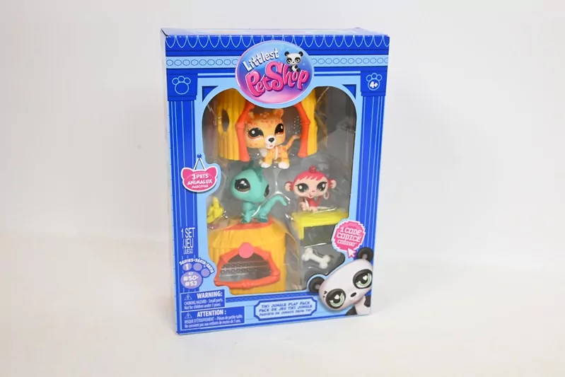 Littlest Pet Shop Zestaw Dżungla 3 figurki - tantis.pl