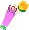 Lalka BabyBlooms z kwiatkiem i akcesoriami. Mix kolorów - tantis.pl