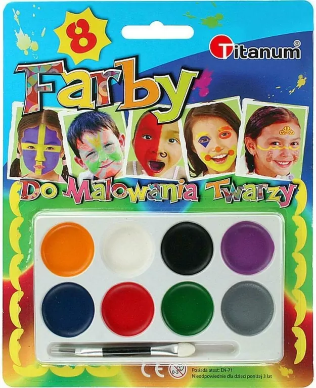 Farby do malowania twarzy - tantis.pl