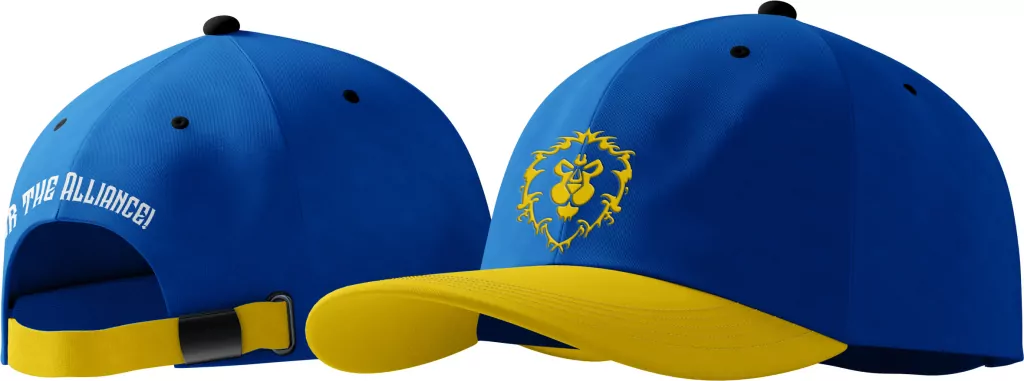 World of Warcraft For The Alliance Baseball Cap - tantis.pl