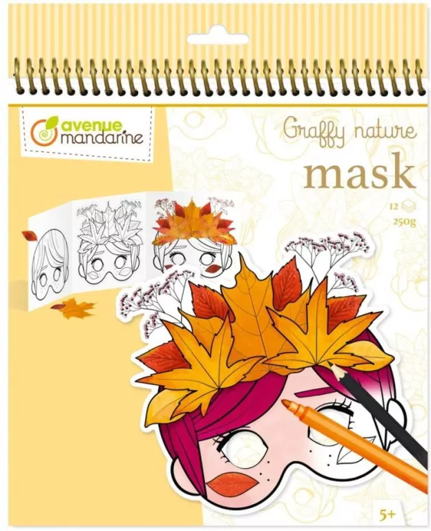 Kolorowanki maski Natura - tantis.pl