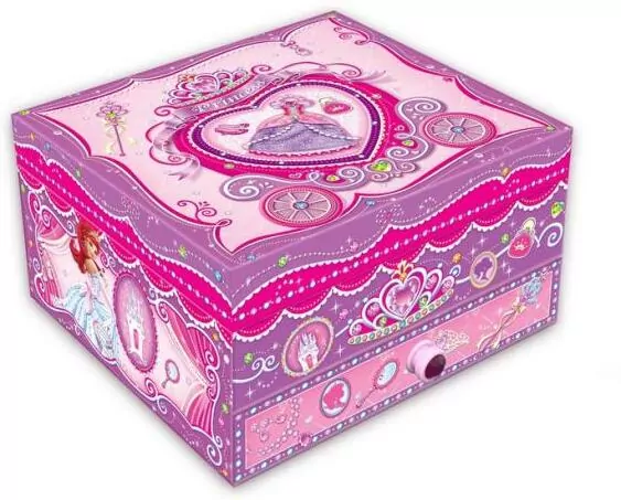 Pozytywka z szufladką Księżniczki - tantis.pl
