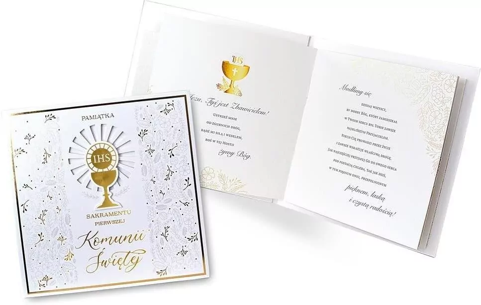 Pamiątka Pierwszej Komunii Świętej - tantis.pl