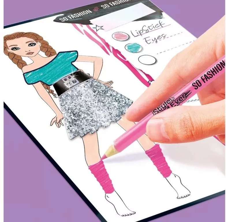 Projekt moda - zestaw szkicownik - tantis.pl