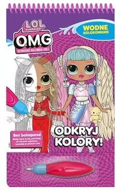 L.O.L. Surprise OMG Odkryj Kolory! Wodne kolorowanie - tantis.pl