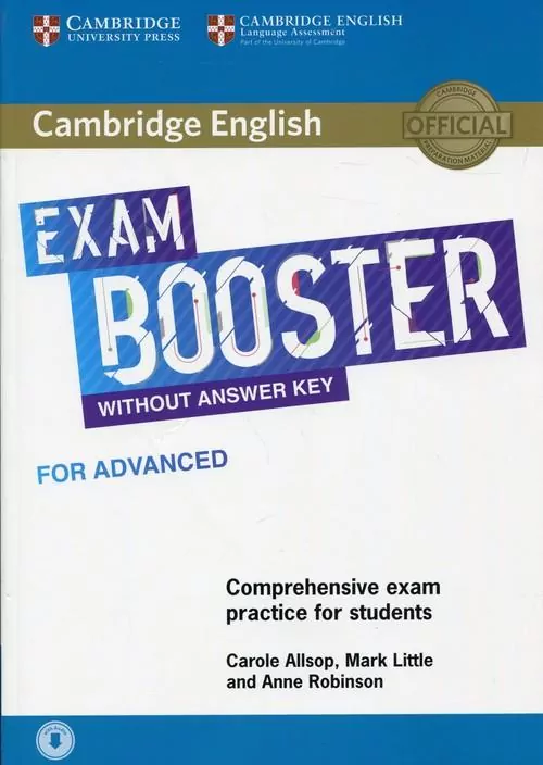 Cambridge English Exam Booster without answers key - tantis.pl