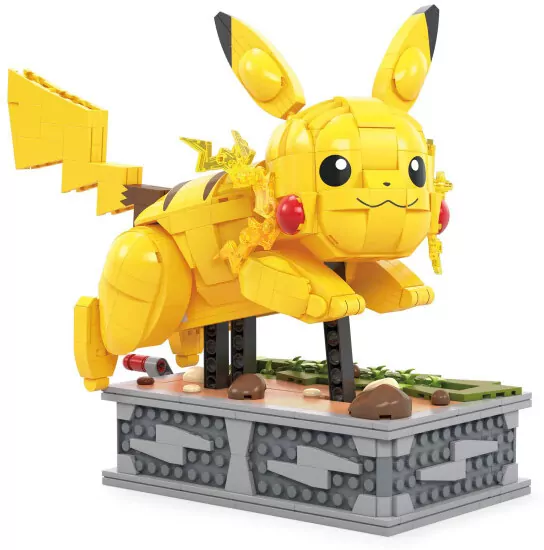 MEGA Pikachu Kolekcjonerski Pokemon do zbudowania - tantis.pl