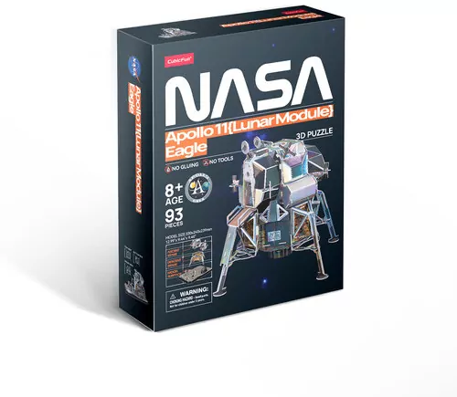 Puzzle 3D Moduł Księżycowy Apollo 11 - tantis.pl